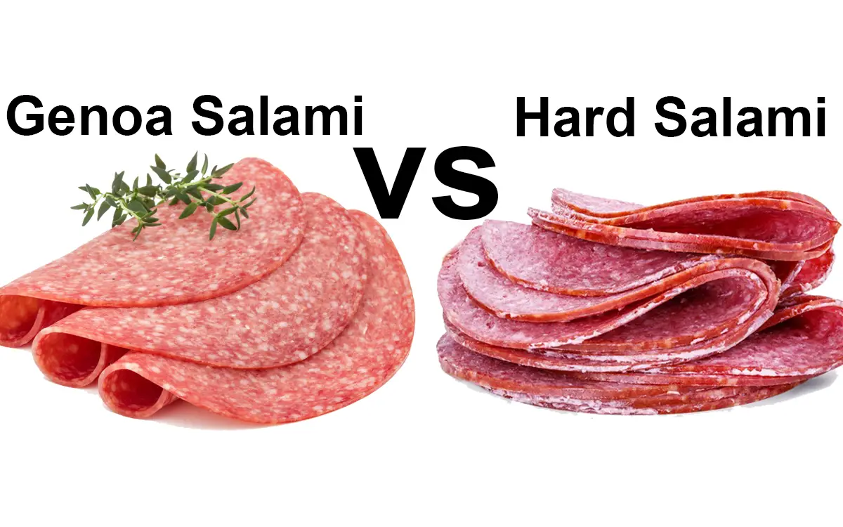Genoa Salami Vs Hard Salami