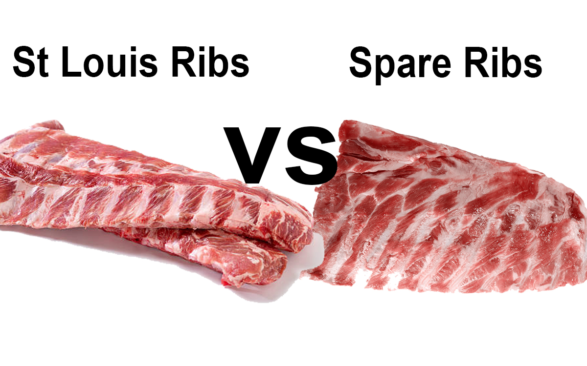 St Louis Ribs vs Spare Ribs