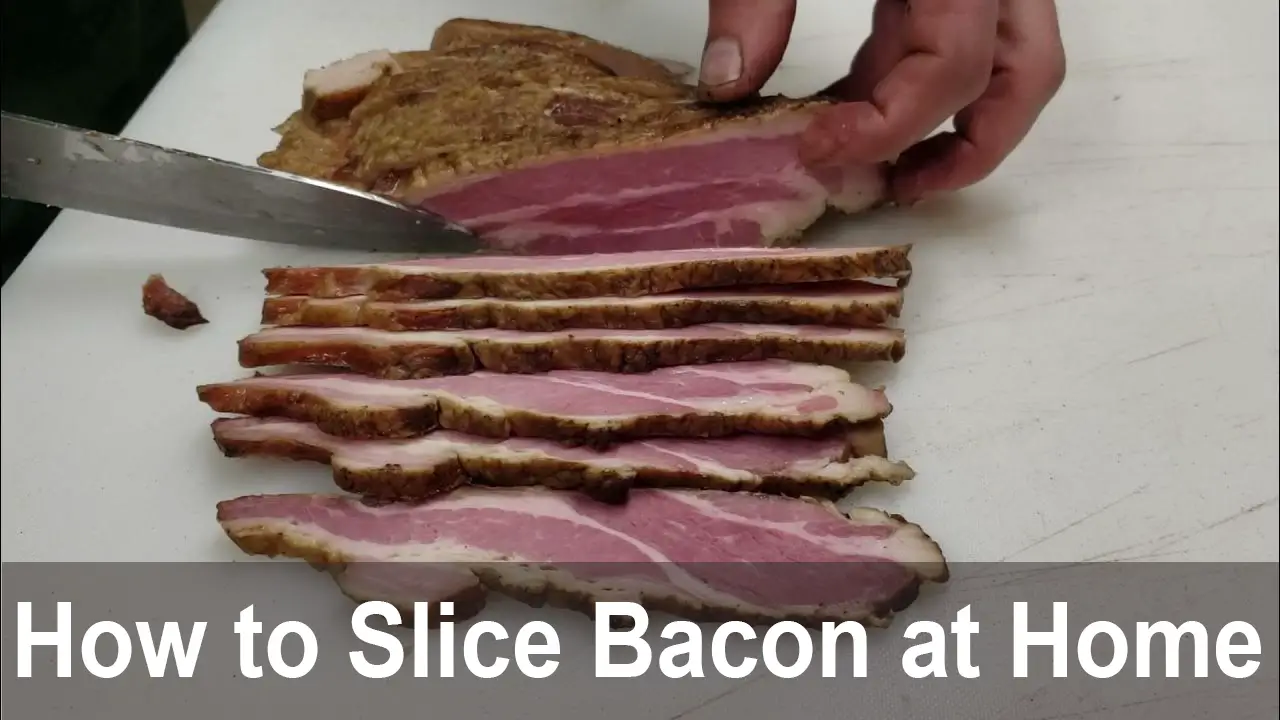 How to slice Bacon at home