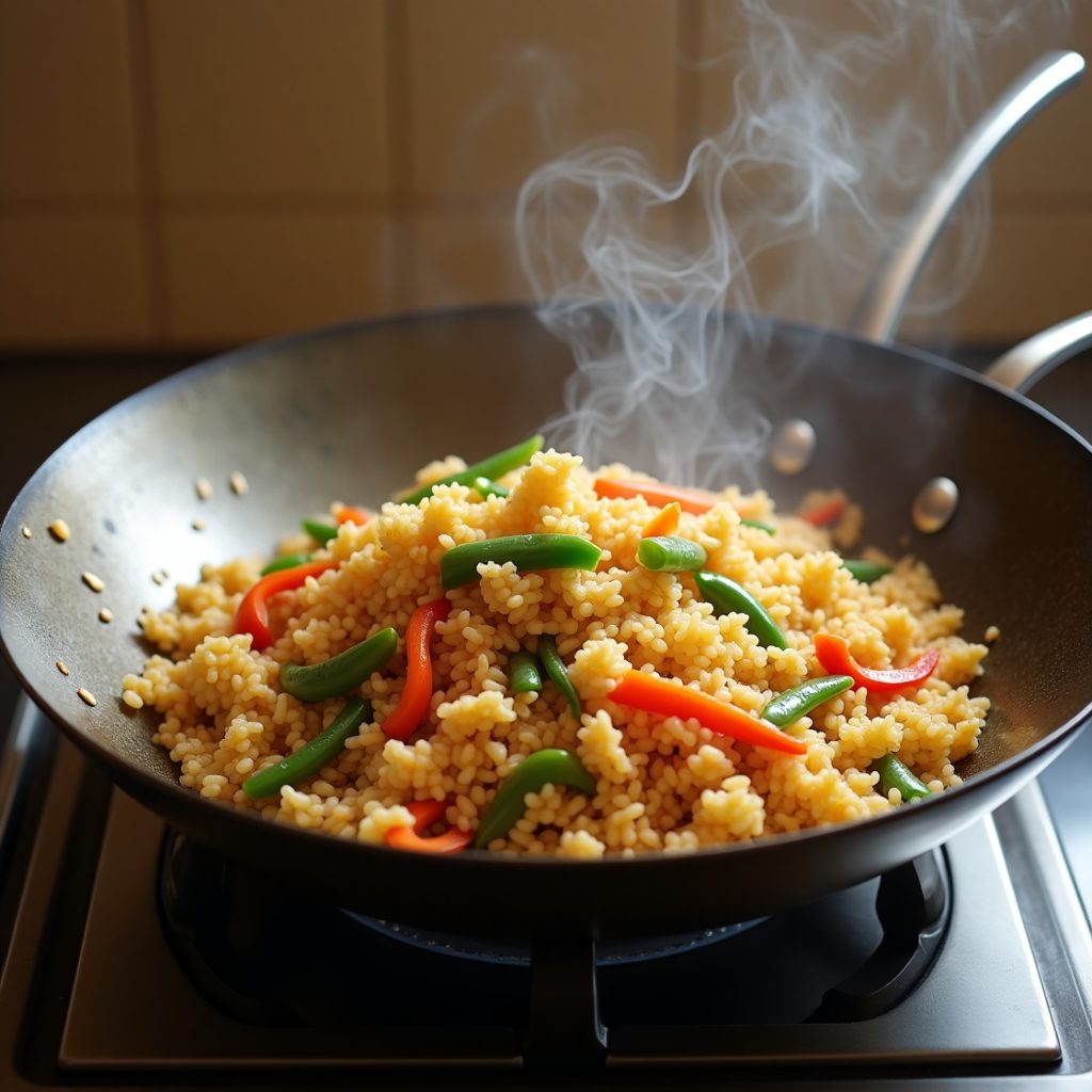 Healthy Veggie Fried Rice Recipe