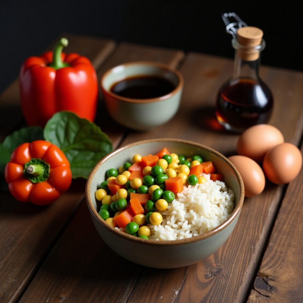 Healthy Veggie Fried Rice Recipe