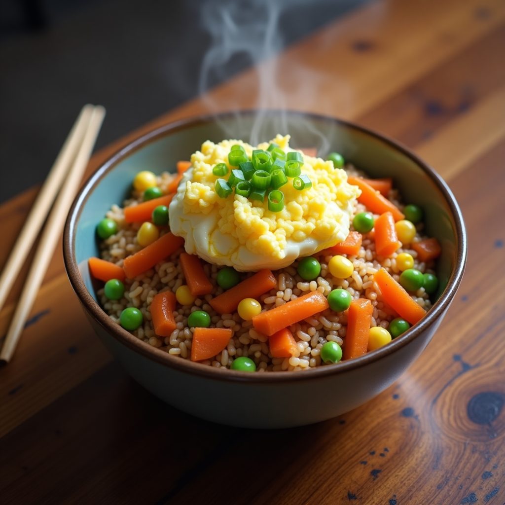 Healthy Veggie Fried Rice Recipe